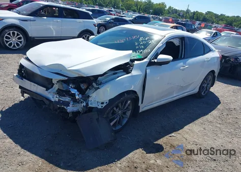 2019 Honda Civic Ex из США, поврежденный, VIN 19XFC1F38KE206671